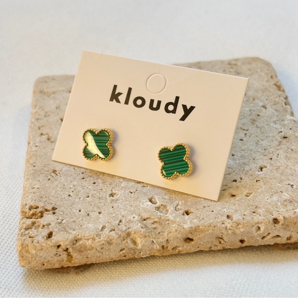 18K gold plated Earrings - Picture 1 of 3